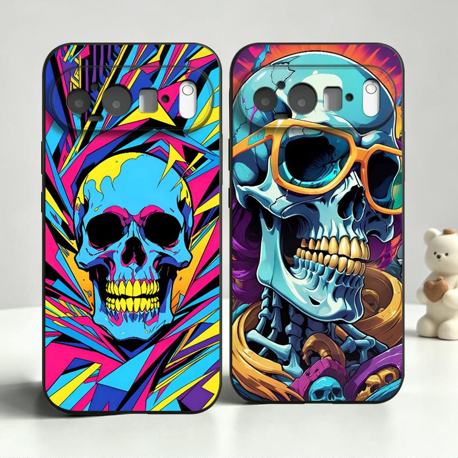 Neon Pop Art Skull Case for Go - đánh giá và giá Google Pixel 9 Pro