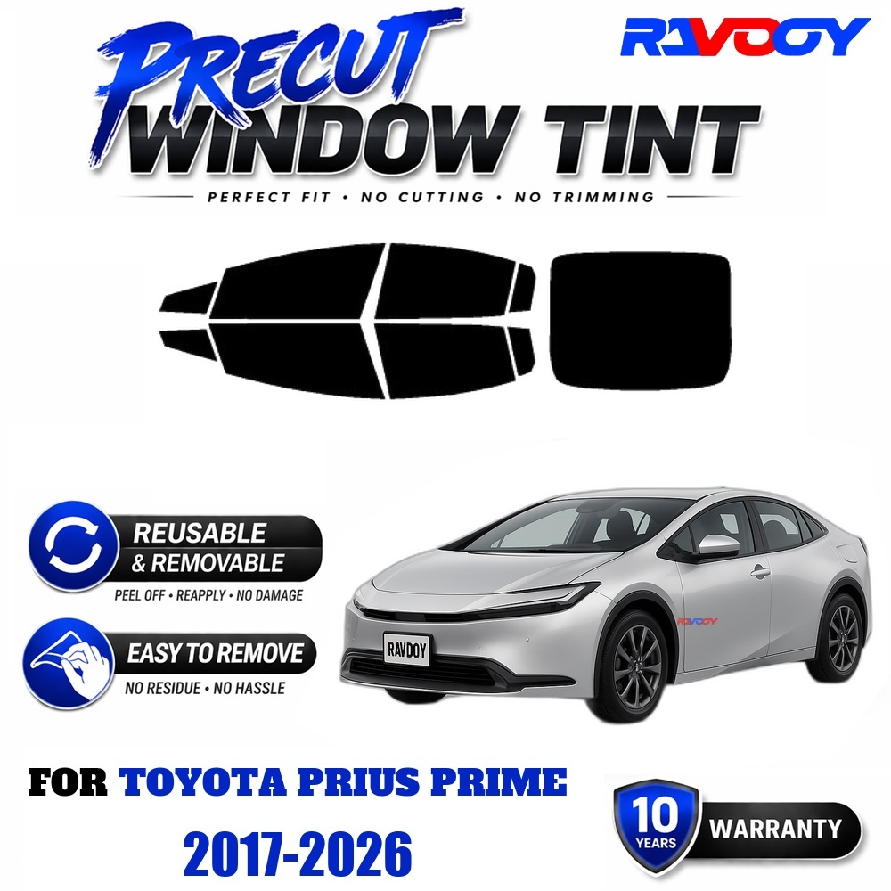 RAVOOY Precut Window Tint, Reu - đánh giá và giá Air Bubble Remover