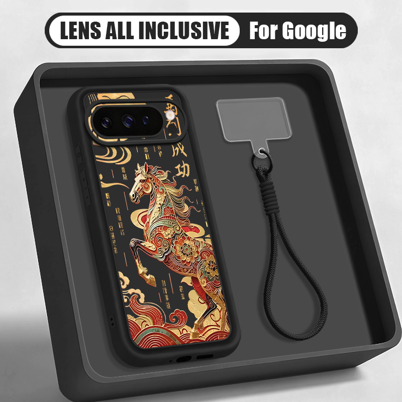 Cute Foal Print Wrist Strap La - đánh giá và giá Google Pixel 9 Pro
