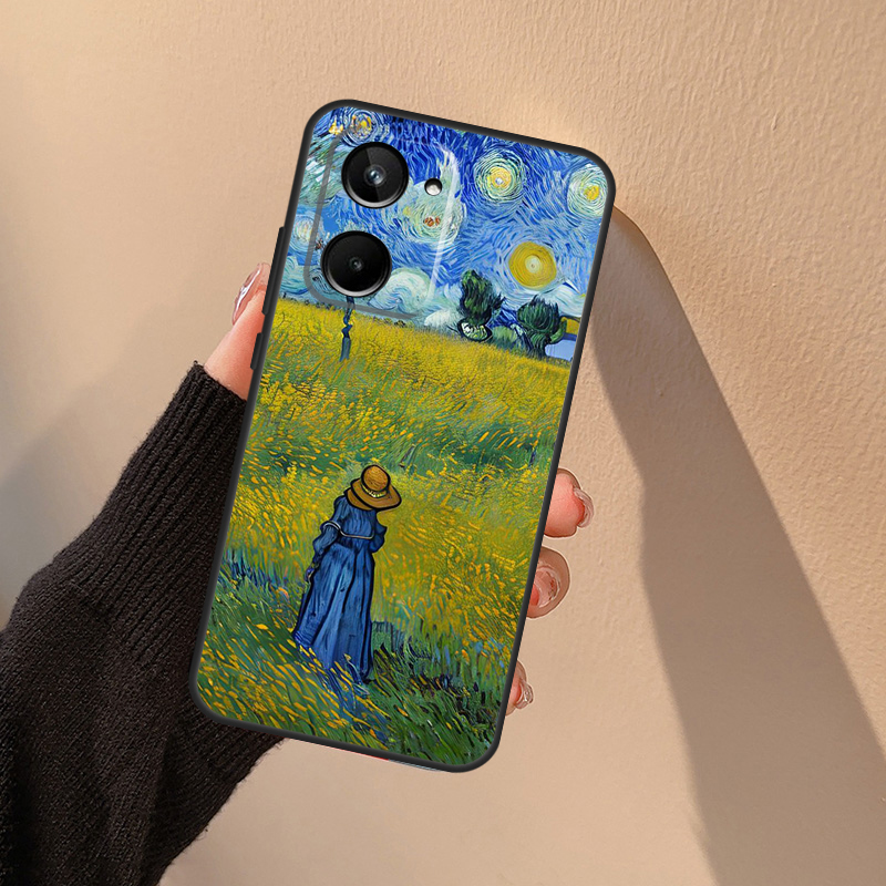Van Gogh Oil Art Painting Case - đánh giá và giá Realme C67