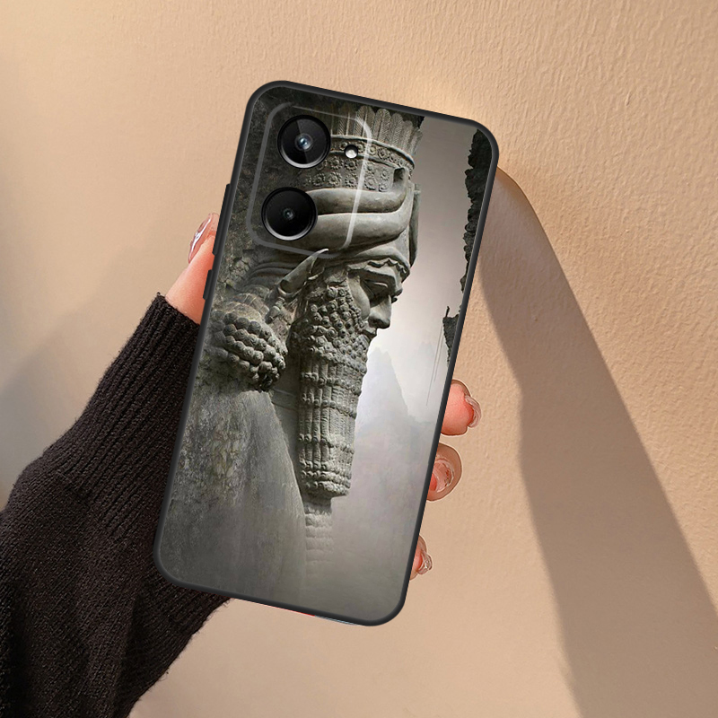 Assyrian Statue lamassu Art Ca - đánh giá và giá Realme C67