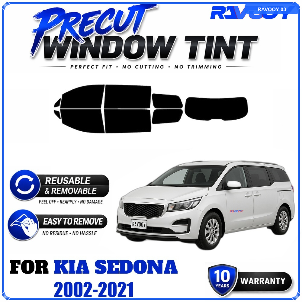 RAVOOY Precut Window Tint, Reu - đánh giá và giá Air Bubble Remover